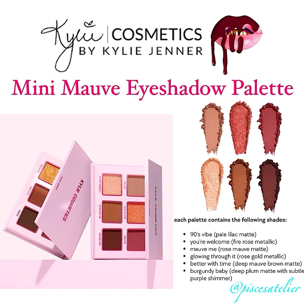 Kyle Cosmetics Mini Mauve Eyeshadow Palette - Picture 4 of 7